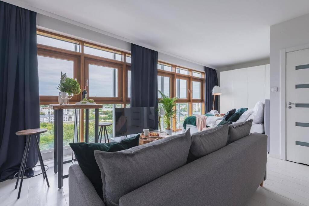 Central Warsaw Apartment - Great Location - City View- Slominskiego Exteriör bild